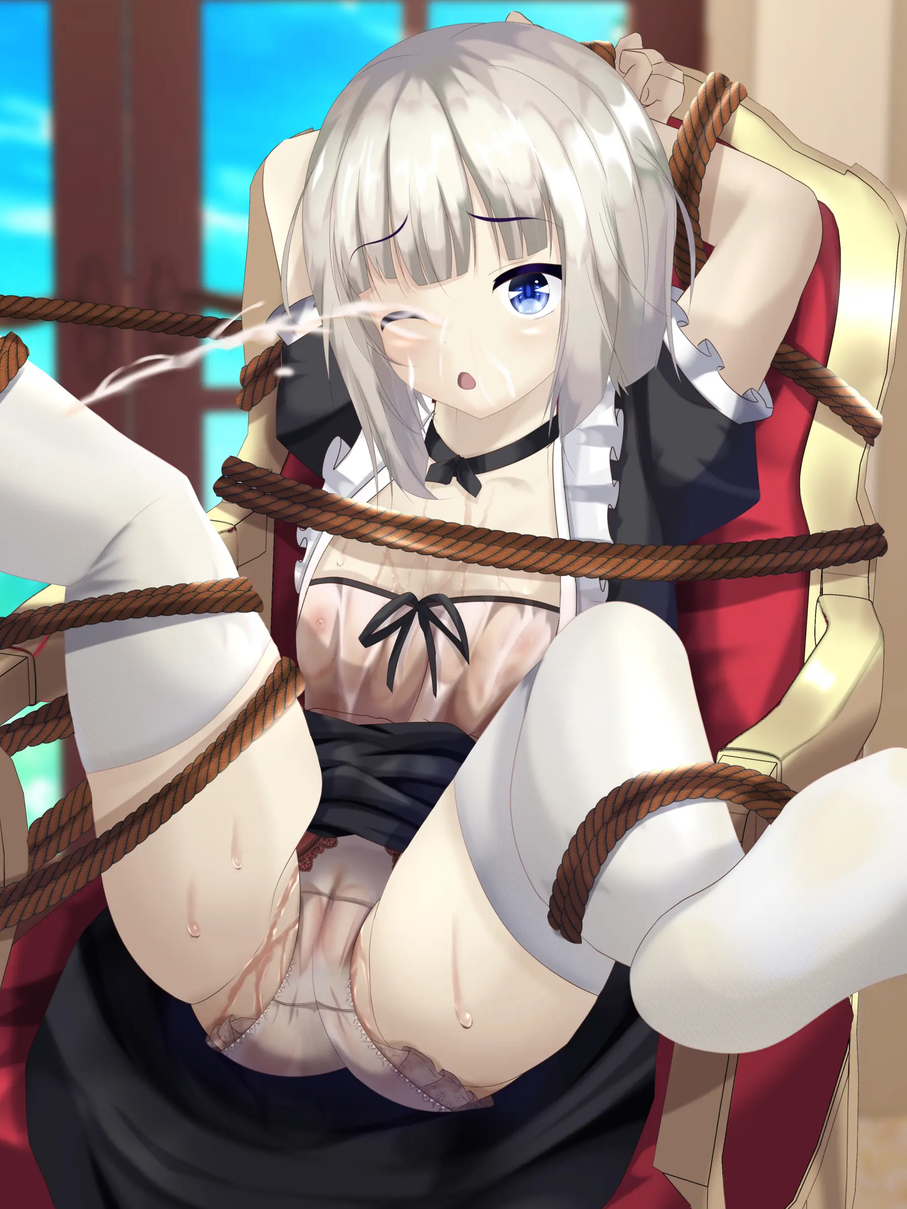 Onnanoko Ga Seieki To Oshikko Mamire Ni Naru Dake No CG-Shuu | 여자아이가 정액과 오줌 범벅이 되기만 하는 CG 모음집